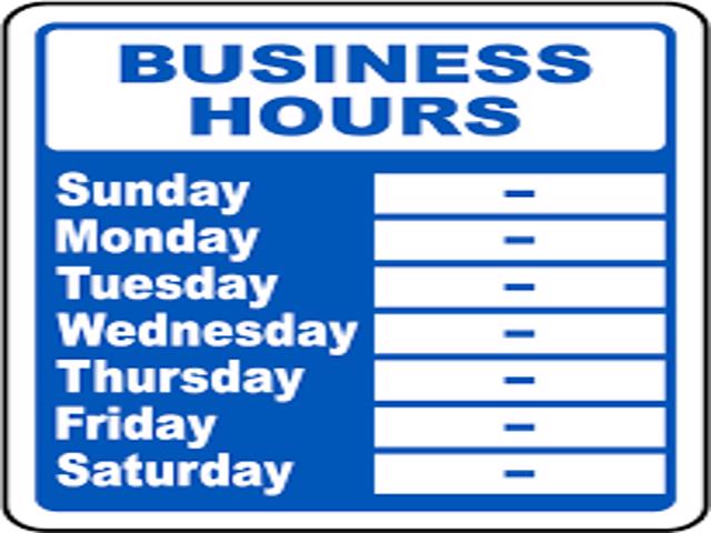 Business Hours